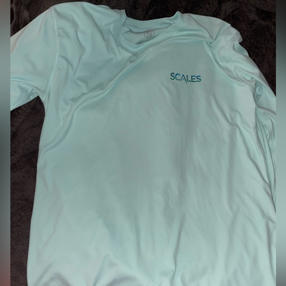 Scales fishing shirt